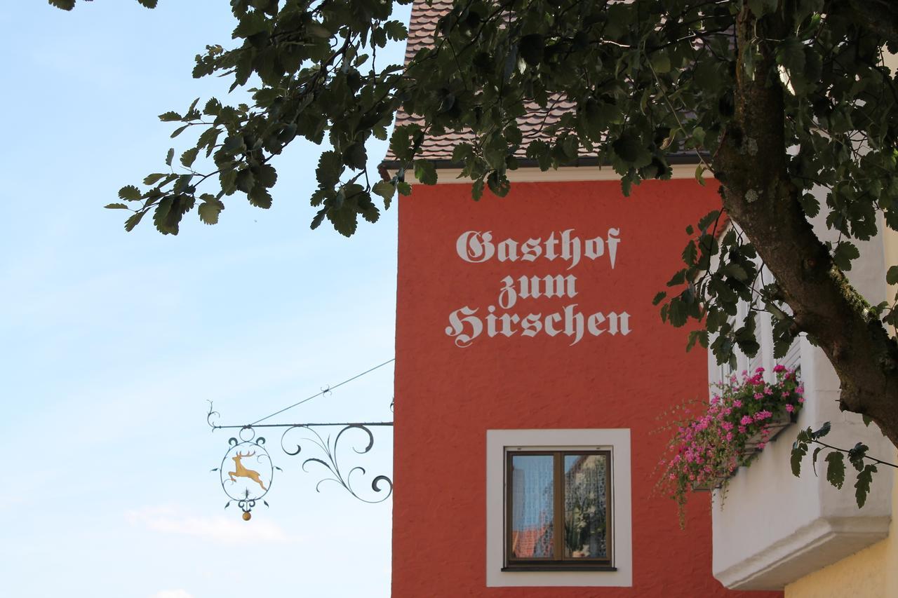 Hotel-Gasthof Zum Hirschen Durrwangen エクステリア 写真